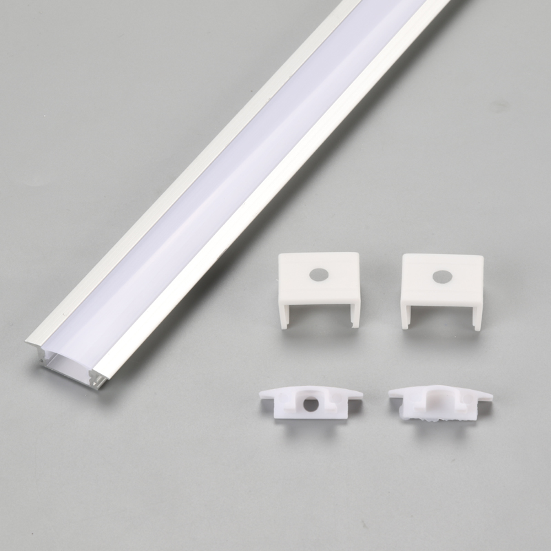 8 มม. 10 มม. 12 มม. อลูมิเนียมรายละเอียดการอัดขึ้นรูป LED สำหรับแถบแสง LED