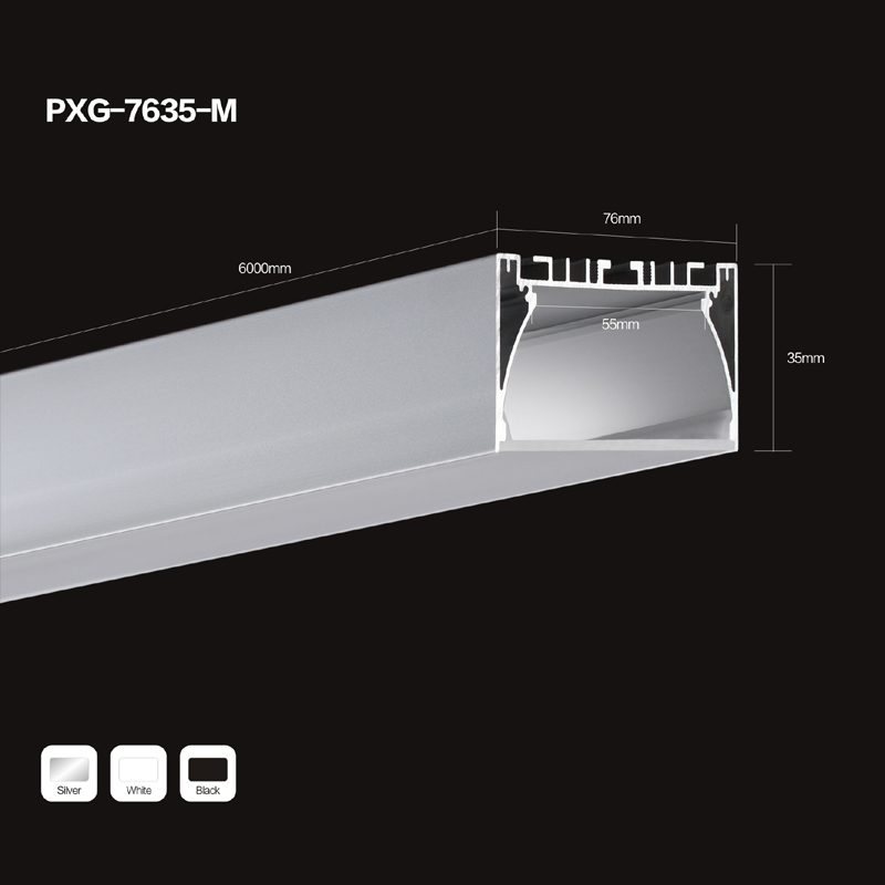 จีนโรงงานรูปตัว u U7635 อัดอลูมิเนียมรายละเอียด