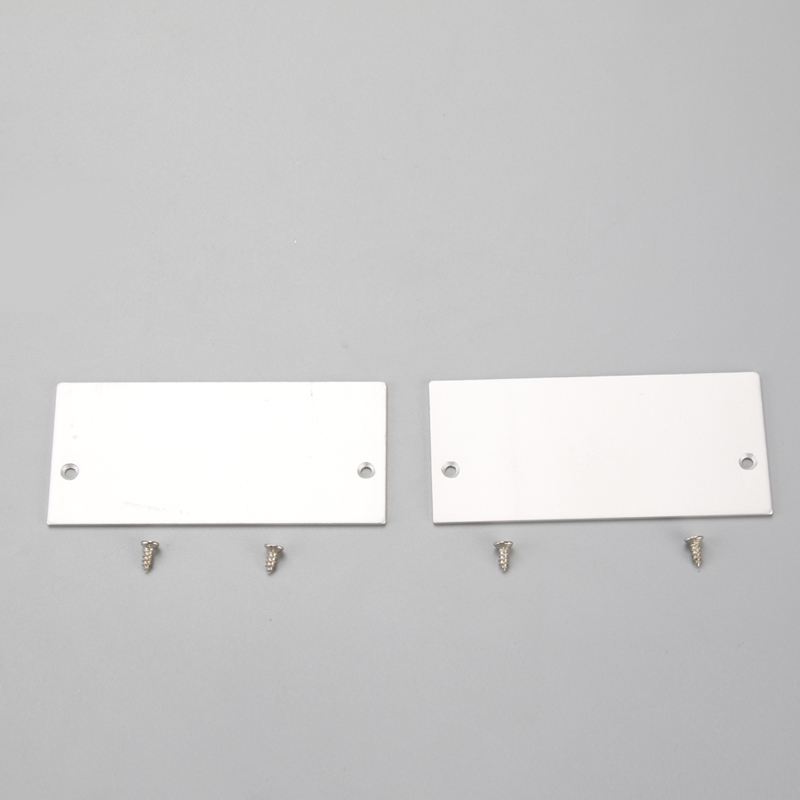 ขายร้อนนำอลูมิเนียมรายละเอียดสำหรับแถบ LED, LED การอัดขึ้นรูปโลหะปลายหมวก