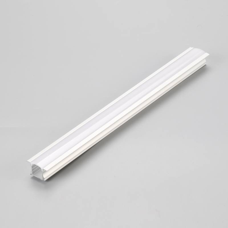 รายละเอียดอลูมิเนียม LED แบบเชิงเส้นสำหรับโคมไฟแถบ LED พร้อมคลิปสปริง