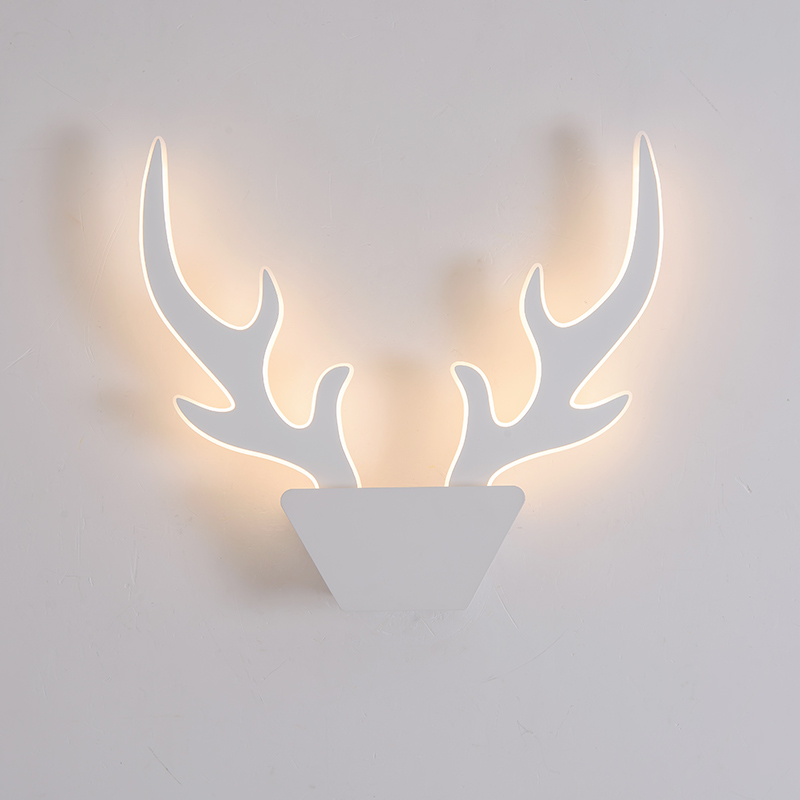 Zhongshan Art Deer Design โคมไฟติดผนัง LED พร้อมระบบควบคุมอัจฉริยะสำหรับห้องนอน